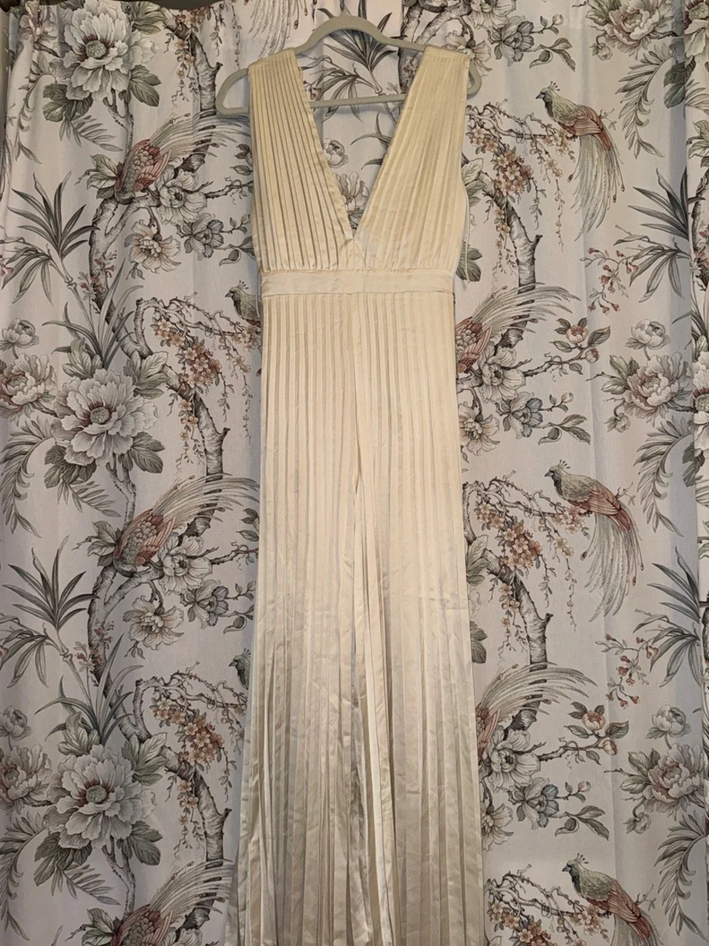 Abercrombie & Fitch Giselle Pleated Jumpsuit